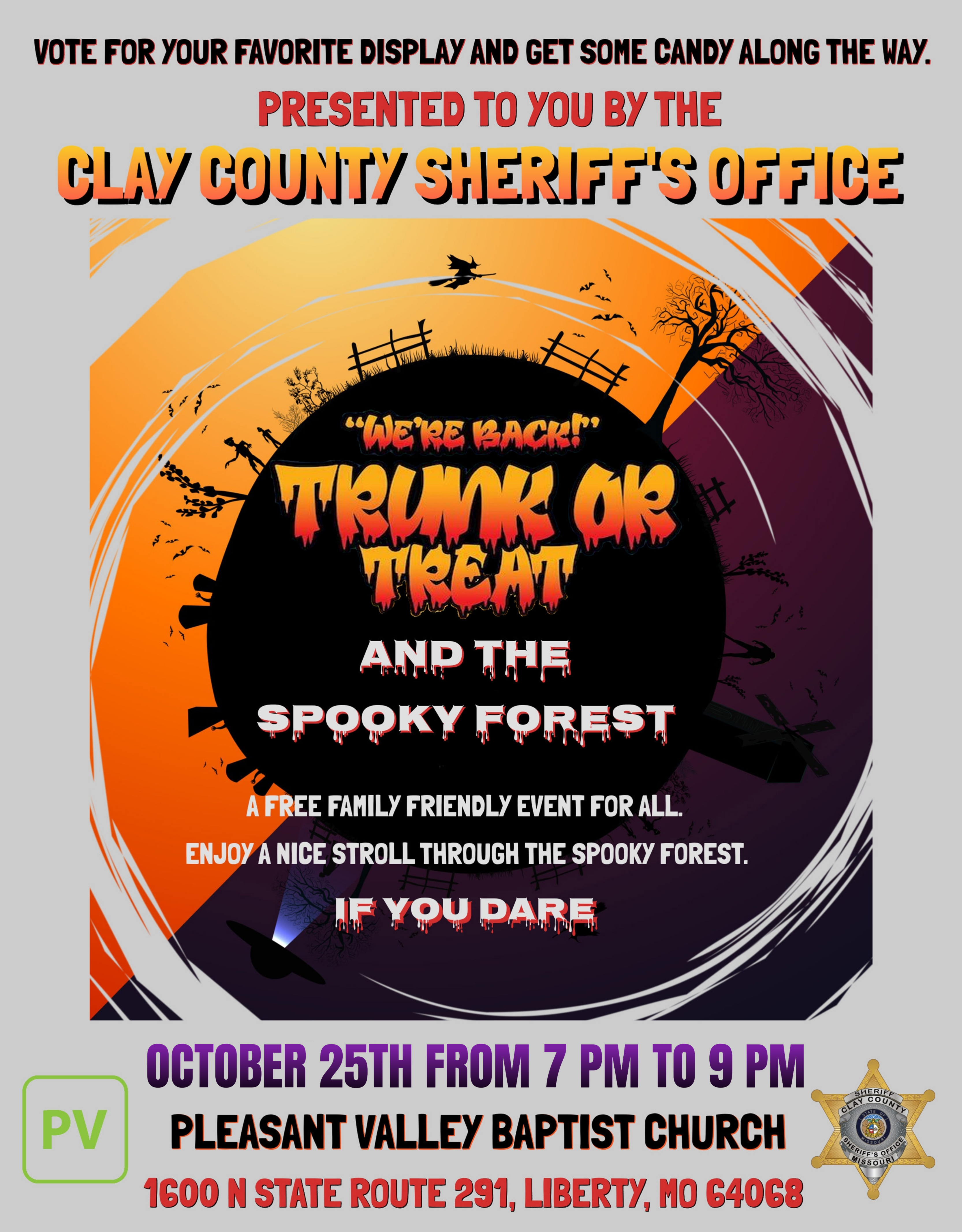 Sheriff’s Office Trunk or Treat tomorrow brings specialty units into focus